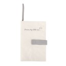 Υφασμάτινη Θήκη για Πάνες Και Μωρομάντηλα Με Κέντημα Dream Big Beige Kikka Boo