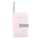 Υφασμάτινη Θήκη για Πάνες Και Μωρομάντηλα Με Κέντημα Dream Big Pink Kikka Boo