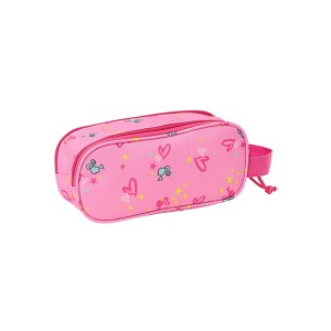 Διπλή κασετίνα 3D Barbie Safta