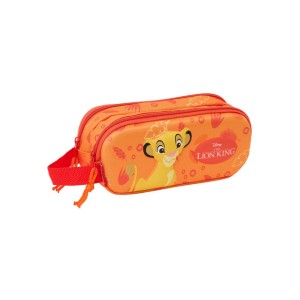 Διπλή κασετίνα 3D Lion King Safta