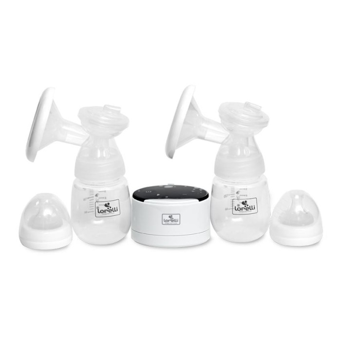 Διπλό ηλεκτρικό θήλαστρο "DAILY COMFORT" Λευκό Lorelli