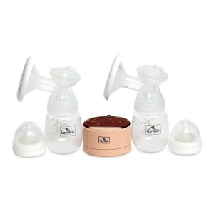 Διπλό ηλεκτρικό θήλαστρο "DAILY COMFORT" Ροζ Lorelli