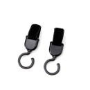 Διπλοί Γάντζοι Καροτσιού Μαύροι 1602