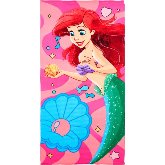 Disney Ariel Πετσέτα Μπάνιου - Πετσέτα θαλάσσης  70x140cm (Quick Dry)