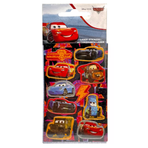 Disney Cars Adventure Σετ Ολογραφικών Αυτοκόλλητων Disney Cars Adventure Σετ Ολογραφικών Αυτοκόλλητων