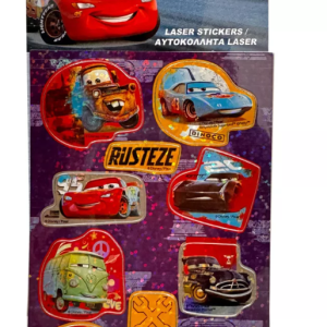 Disney Cars Adventures Σετ Ολογραφικών Αυτοκόλλητων Disney Cars Adventures Σετ Ολογραφικών Αυτοκόλλητων