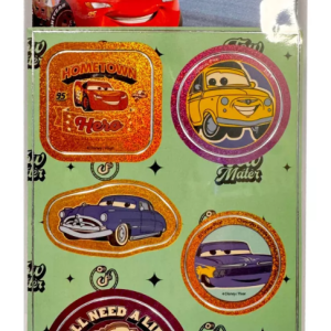 Disney Cars  Σετ Ολογραφικών Αυτοκόλλητων