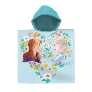 Disney Frozen Flower  Παιδικό Πόντσο 60x120 cm