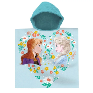 Disney Frozen Flower  Παιδικό Πόντσο 60x120 cm