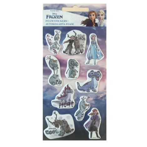 Disney Frozen Glamor Puffy Σετ Αυτοκόλλητων Δράκοι Disney Frozen Glamor Puffy Σετ Αυτοκόλλητων Δράκοι