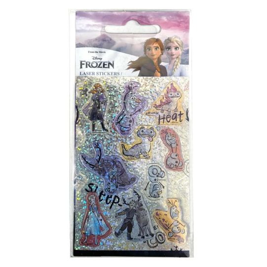 Disney Frozen Glamor Σετ Λαμπερών Ολογραφικών Αυτοκόλλητων