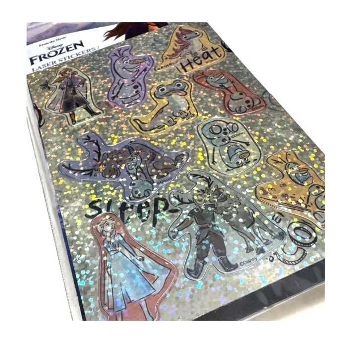 Disney Frozen Glamor Σετ Λαμπερών Ολογραφικών Αυτοκόλλητων