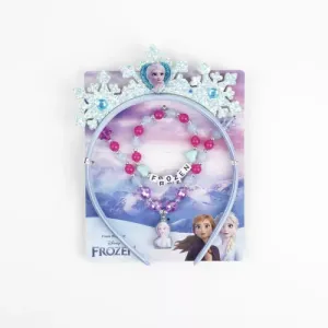 Disney Frozen Royal Blue Σετ Κοσμημάτων Και Στέκα Για Τα Μαλλιά