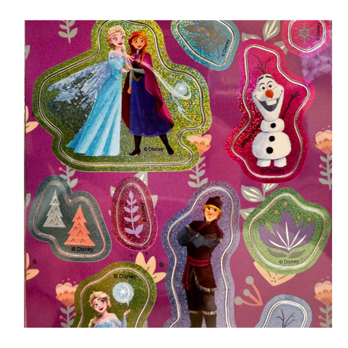 Disney Frozen Snowburst Σετ Λαμπερών Ολογραφικών Αυτοκόλλητων