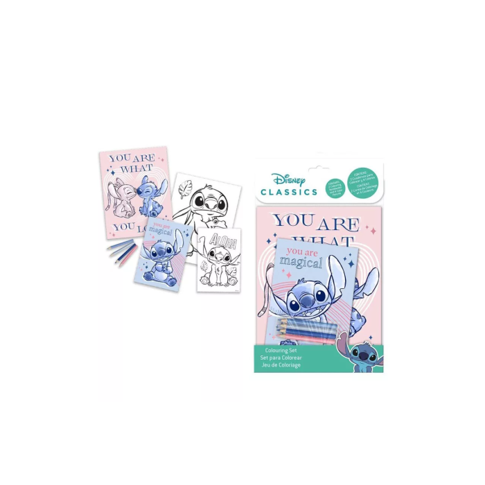 Disney Lilo And Stitch Βιβλίο Ζωγραφικής Magical Set