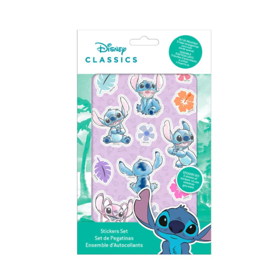 Disney Lilo and Stitch Cheeky Σετ Αυτοκόλλητα 5 Φύλλα
