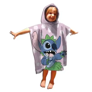Disney Lilo and Stitch Hula Dancing Παιδικό Πόντσο  55x110cm (Quick Dry)