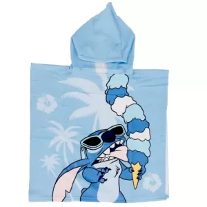 Disney Lilo and Stitch Ice Cream Παιδικό Πόντσο  55x110cm (Quick Dry)