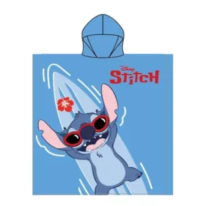 Disney Lilo and Stitch Lazy Lagoon Παιδικό Πόντσο  55x110cm (Quick Dry)