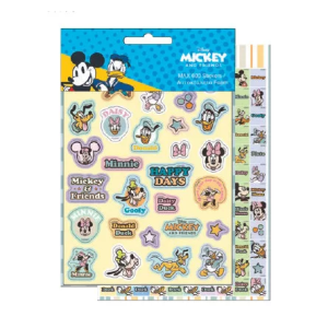Disney Mickey Σετ Αυτοκόλλητων 600τμχ