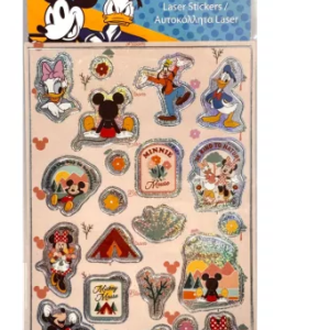 Disney  Mickey Happiness Σετ Ολογραφικών Αυτοκόλλητων