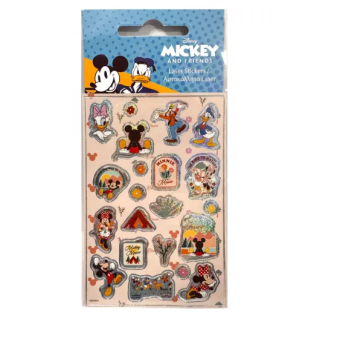 Disney  Mickey Happiness Σετ Ολογραφικών Αυτοκόλλητων
