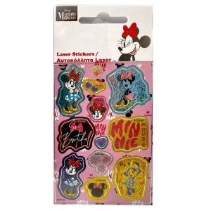 Disney Minnie Bowtiful Σετ Ολογραφικών Αυτοκόλλητων Disney Minnie Bowtiful Σετ Ολογραφικών Αυτοκόλλητων