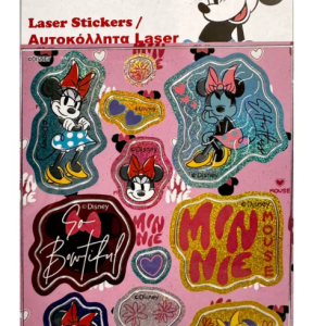 Disney Minnie Bowtiful Σετ Ολογραφικών Αυτοκόλλητων Disney Minnie Bowtiful Σετ Ολογραφικών Αυτοκόλλητων