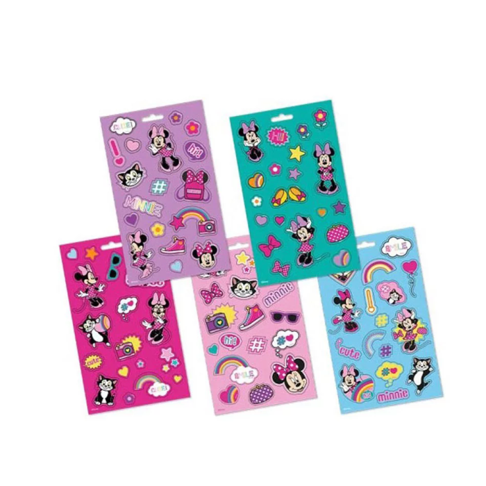 Disney Minnie Cute Σετ Αυτοκόλλητα 5 Φύλλα