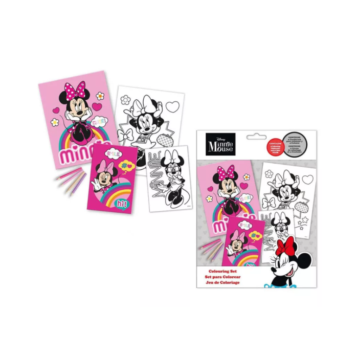 Disney Minnie Cute Σετ Ζωγραφικής Disney Minnie Cute Σετ Ζωγραφικής