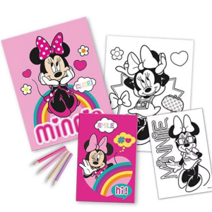 Disney Minnie Cute Σετ Ζωγραφικής Disney Minnie Cute Σετ Ζωγραφικής
