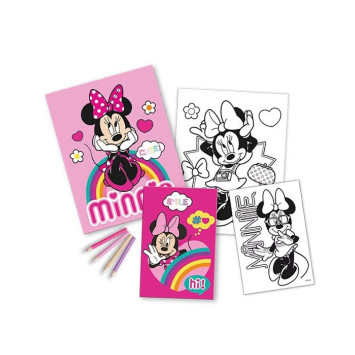 Disney Minnie Cute Σετ Ζωγραφικής Disney Minnie Cute Σετ Ζωγραφικής