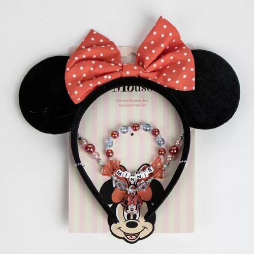 Disney Minnie Ears Σετ Κοσμημάτων Και Στέκα Για Τα Μαλλιά Disney Minnie Ears Σετ Κοσμημάτων Και Στέκα Για Τα Μαλλιά