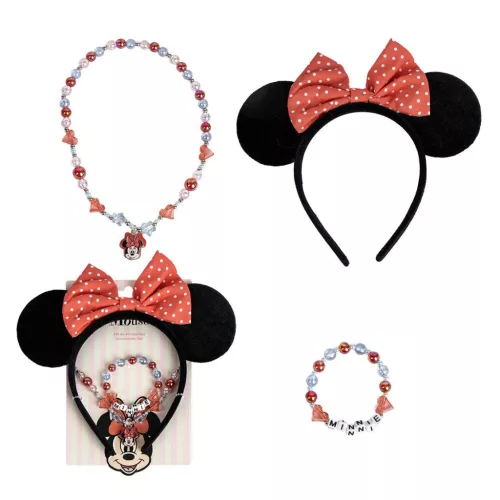 Disney Minnie Ears Σετ Κοσμημάτων Και Στέκα Για Τα Μαλλιά Disney Minnie Ears Σετ Κοσμημάτων Και Στέκα Για Τα Μαλλιά