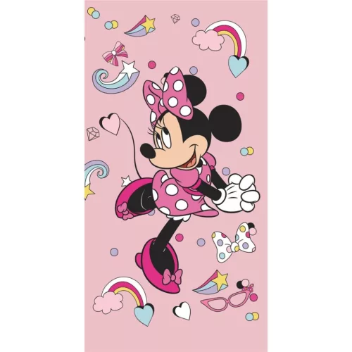 Disney Minnie Πετσέτα Μπάνιου Πετσέτα Θαλάσσης 70x140cm (Quick Dry)