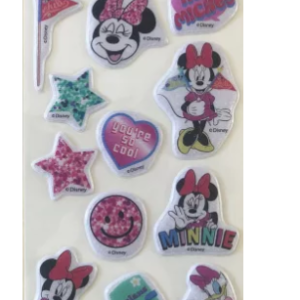 Disney Minnie Smiles Σετ Γυαλιστερών Αυτοκόλλητων Puffy Foam Disney Minnie Smiles Σετ Γυαλιστερών Αυτοκόλλητων Puffy Foam