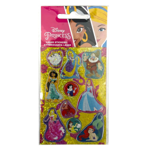Disney Princess Σετ Λαμπερών Ολογραφικών Αυτοκόλλητων