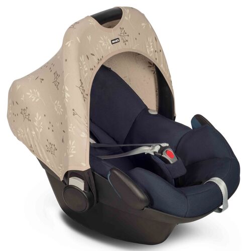 Dooky Ηλιοπροστασία με UPF40+ για κάθισμα αυτοκινήτου 0+ Romantic Leaves Μπεζ Dooky Ηλιοπροστασία με UPF40+ για κάθισμα αυτοκινήτου 0+ Romantic Leaves Μπεζ
