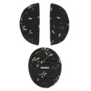 Dooky Μαξιλαράκια ζώνης Romantic Leaves Μαύρο