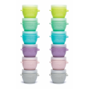 Δοχεία Φαγητού Snap and Go 12 τμχ 59ml Melii Δοχεία Φαγητού Snap and Go 12 τμχ 59ml Melii