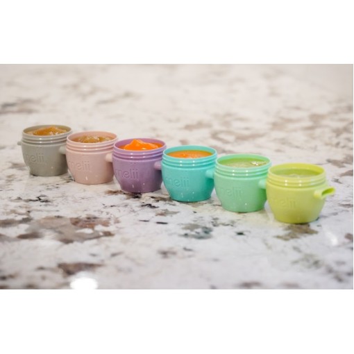 Δοχεία Φαγητού Snap and Go 6 τμχ 59 ml Melii Δοχεία Φαγητού Snap and Go 6 τμχ 59 ml Melii