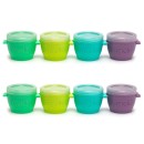 Δοχεία Φαγητού Snap and Go 8 τμχ 118 ml Melii Δοχεία Φαγητού Snap and Go 8 τμχ 118 ml Melii