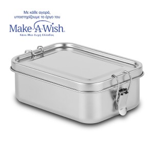 Δοχείο Φαγητού ανοξείδωτο Ορθογώνιο 800ml We Care Δοχείο Φαγητού ανοξείδωτο Ορθογώνιο 800ml We Care