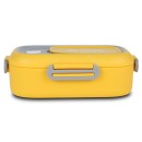 Δοχείο Φαγητού Ανοξείδωτο Ορθογώνιο We Care Κίτρινο 800ml Nava Δοχείο Φαγητού Ανοξείδωτο Ορθογώνιο We Care Κίτρινο 800ml Nava