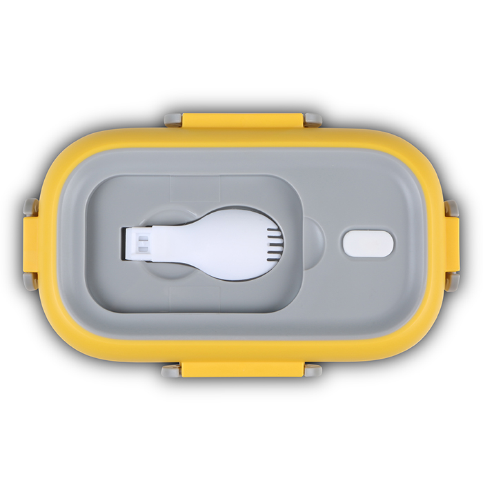 Δοχείο Φαγητού Ανοξείδωτο Ορθογώνιο We Care Κίτρινο 800ml Nava Δοχείο Φαγητού Ανοξείδωτο Ορθογώνιο We Care Κίτρινο 800ml Nava