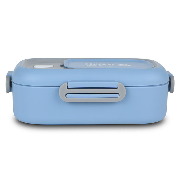 Δοχείο Φαγητού Ανοξείδωτο Ορθογώνιο We Care Μπλε 800ml Nava Δοχείο Φαγητού Ανοξείδωτο Ορθογώνιο We Care Μπλε 800ml Nava
