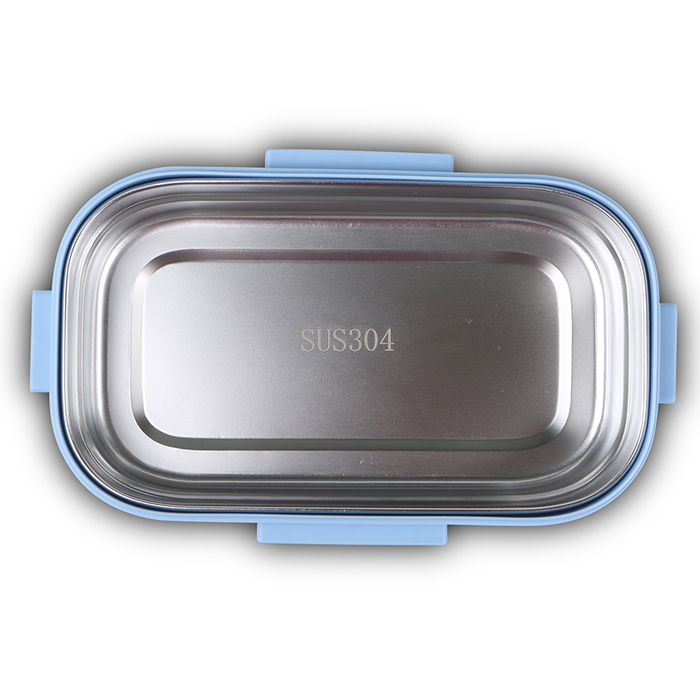 Δοχείο Φαγητού Ανοξείδωτο Ορθογώνιο We Care Μπλε 800ml Nava Δοχείο Φαγητού Ανοξείδωτο Ορθογώνιο We Care Μπλε 800ml Nava