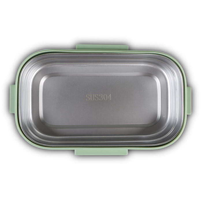 Δοχείο Φαγητού Ανοξείδωτο Ορθογώνιο We Care Πράσινο 800ml Nava Δοχείο Φαγητού Ανοξείδωτο Ορθογώνιο We Care Πράσινο 800ml Nava