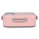 Δοχείο Φαγητού Ανοξείδωτο Ορθογώνιο We Care Ροζ 800ml Nava Δοχείο Φαγητού Ανοξείδωτο Ορθογώνιο We Care Ροζ 800ml Nava
