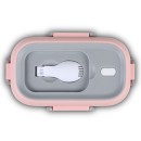 Δοχείο Φαγητού Ανοξείδωτο Ορθογώνιο We Care Ροζ 800ml Nava Δοχείο Φαγητού Ανοξείδωτο Ορθογώνιο We Care Ροζ 800ml Nava